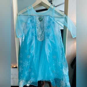 H&M Kids size 4-6y Disney Frozen Elsa dress up costume Girls Ice Princess